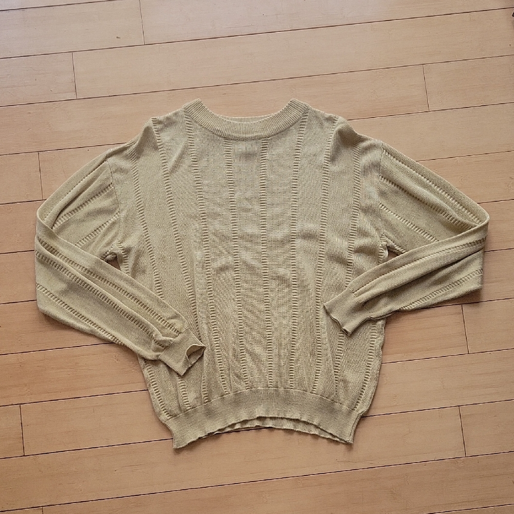 • Fenzia • Light Yellow Knit Sweater